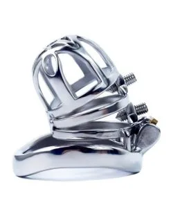 Cocklock Cage De Chastete En Metal Doble Pik 6.5 X 3.5cm Taille 40 Mm -Sextoys boutique cage de chastete en metal doble pik 65 x 35cm 10