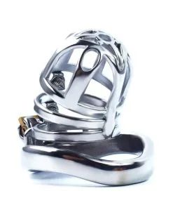 Cocklock Cage De Chastete En Metal Doble Pik 6.5 X 3.5cm Taille 40 Mm -Sextoys boutique cage de chastete en metal doble pik 65 x 35cm 11