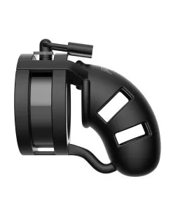 Cage De Chasteté En Silicone ManCage Modèle 18 - 9 X 3.2cm -Sextoys boutique cage de chastete en silicone mancage modele 18 9 x 32cm 3