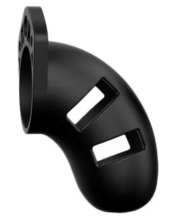 Cage De Chasteté En Silicone ManCage Modèle 20 - 9 X 3.5cm -Sextoys boutique cage de chastete en silicone mancage modele 20 9 x 35cm 3