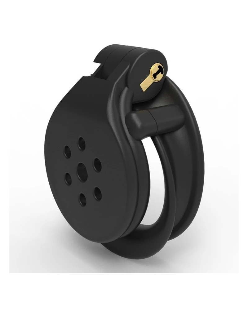 Cocklock Cage De Chasteté Flat Zone 2.5cm Noire 1 Cocklock Cage De Chasteté Flat Zone 2.5cm Noire