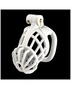 Cocklock Cage De Chasteté Keima 7.5 X 3.6cm Blanc