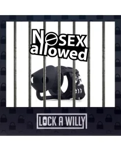 Lock-a-Willy Cage De Chasteté Lock A Willy 11 X 3cm Noire -Sextoys boutique cage de chastete lock a willy 11 x 3cm noire 4
