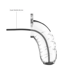 Cage De Chasteté Mancage Avec Tige Urètre 11.5 X 4.5cm Transparente -Sextoys boutique cage de chastete mancage avec tige uretre 115 x 45cm transparente 2