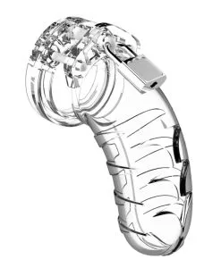 Cage De Chasteté ManCage Modèle 04 11 X 3.5 Cm Transparente