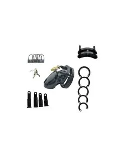 Cocklock Cage De Chasteté Mini Locky 6 X 3.2 Cm Noire -Sextoys boutique cage de chastete mini locky 6 x 32 cm noire 3