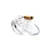 Cocklock Cage De Chasteté MINI LOCKY 6 X 3.2 Cm Transparente