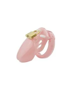 Cocklock Cage De Chasteté Mini Locky 6 X 3.2cm Rose