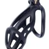 Cocklock Cage De Chasteté Netty XL 10 X 4cm Noire