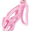 Cocklock Cage De Chasteté Netty XL 10 X 4cm Rose