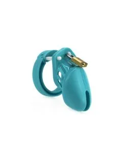 Generique Cage De Chasteté Silicone 7 X 3.3 Cm Bleu