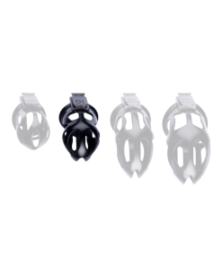 Cocklock Cage De Chasteté Skelly M 8 X 3.3cm Noire -Sextoys boutique cage de chastete skelly m 8 x 33cm noire 2