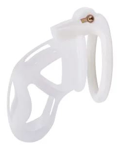 Cocklock Cage De Chasteté Skelly XL 12 X 4cm Blanche