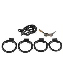 Cocklock Cage De Chasteté Slutypig 8 X 3.3cm Noire 8 Cocklock Cage De Chasteté Slutypig 8 X 3.3cm Noire -Sextoys boutique cage de chastete slutypig 8 x 33cm noire 3