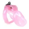 La Boutique Du Hard Cage De Chastete Stop This 9 X 3cm Rose Taille 45 Mm