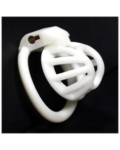 Cocklock Cage De Chasteté Walda 4.5 X 3.2cm Blanc