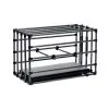 Master Series Cage En Métal Ajustable KENNEL PUPPY Noire