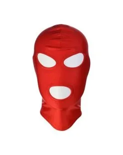 La Boutique Du Hard Cagoule 3 Trous Mischief Rouge