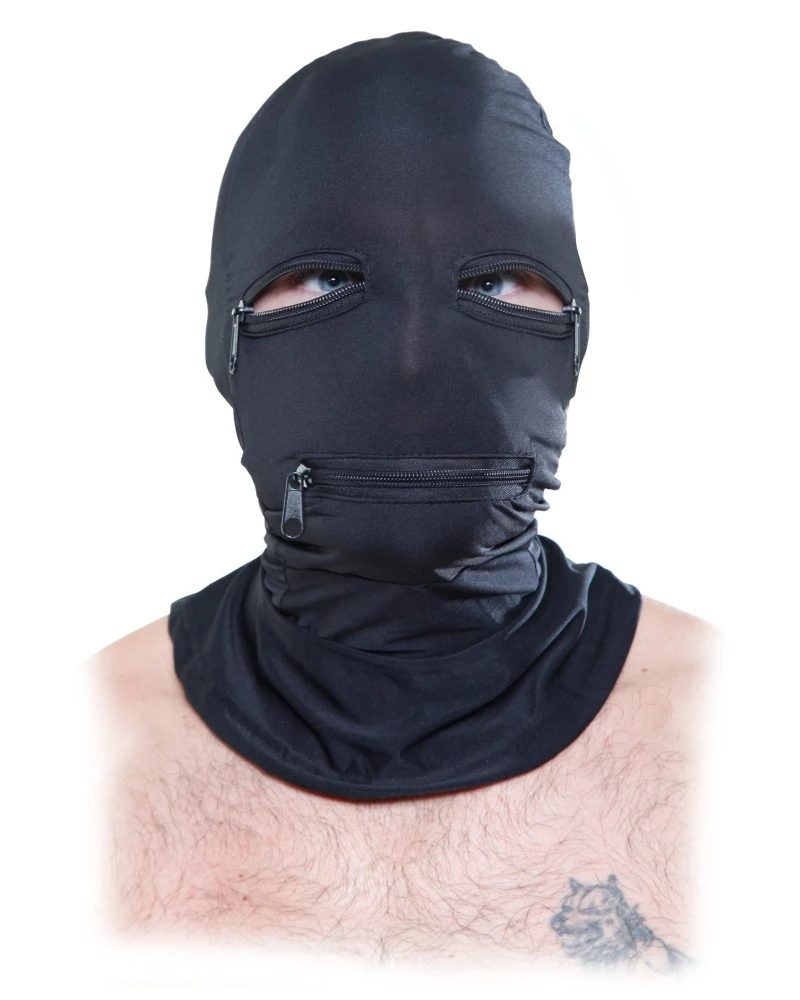 Fetish Fantasy Series Cagoule Avec ZIp 1 Fetish Fantasy Series Cagoule Avec ZIp