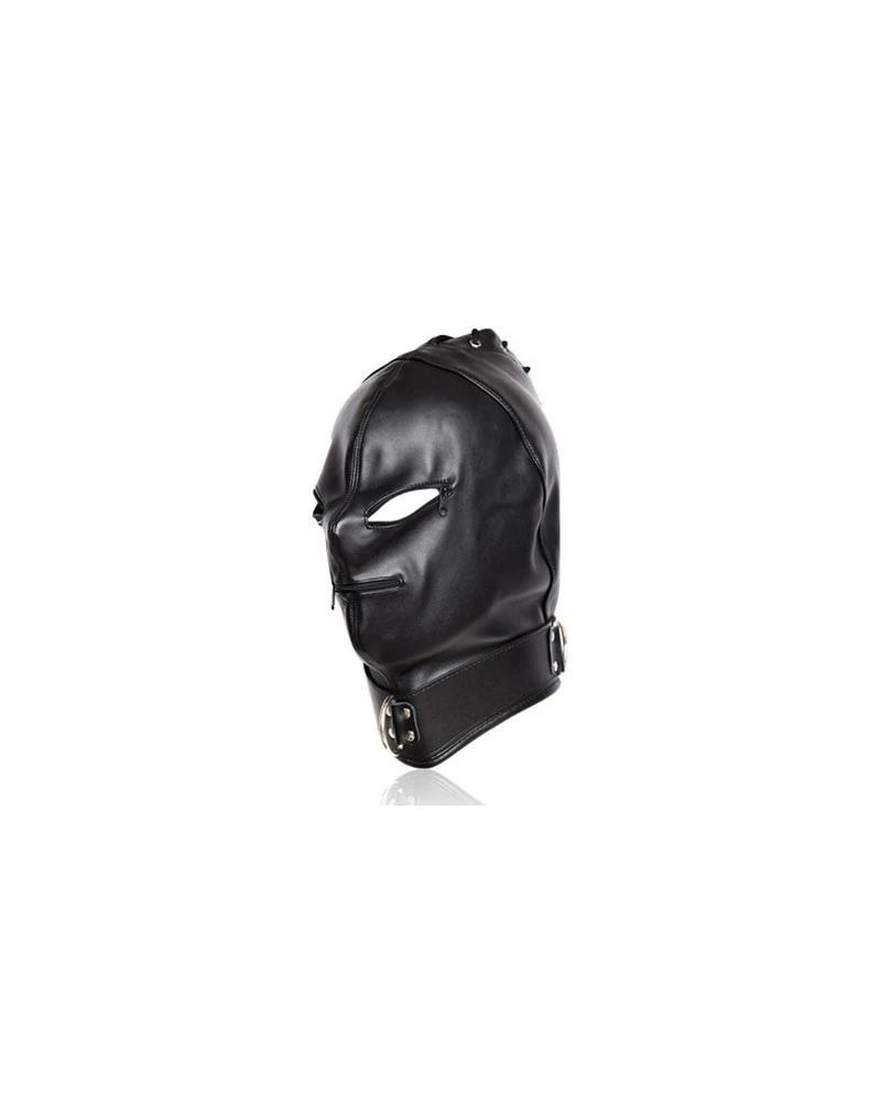Generique Cagoule Avec Zip Strict Hood Noire 2 Generique Cagoule Avec Zip Strict Hood Noire – Image 2