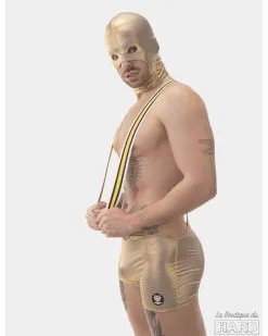 Barcode Berlin Cagoule Glossy Dorée -Sextoys boutique cagoule glossy doree 2