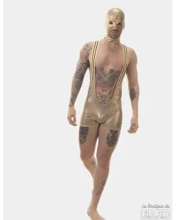 Barcode Berlin Cagoule Glossy Dorée -Sextoys boutique cagoule glossy doree 3