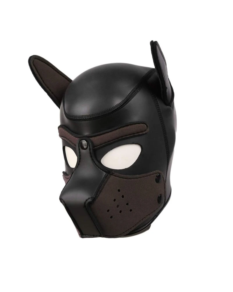 Kinky Puppy Cagoule PUPPY Néoprène Marron 2 Kinky Puppy Cagoule PUPPY Néoprène Marron – Image 2