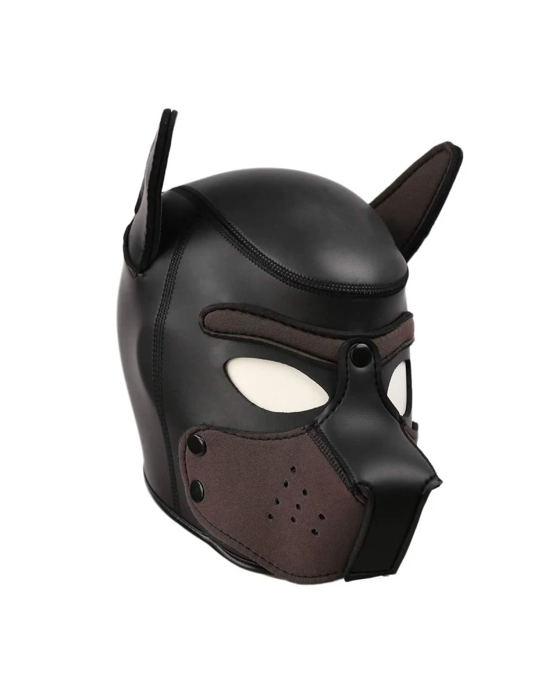 Kinky Puppy Cagoule PUPPY Néoprène Marron 1 Kinky Puppy Cagoule PUPPY Néoprène Marron