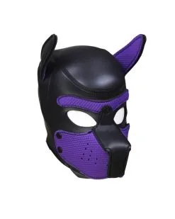 Kinky Puppy Cagoule PUPPY Néoprène Violet