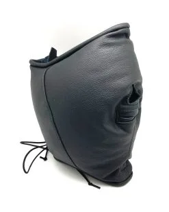 The Red Cagoule Rembourrée En Cuir 7 The Red Cagoule Rembourrée En Cuir -Sextoys boutique cagoule rembourree en cuir 2