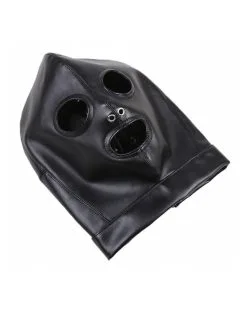 Generique Cagoule SM 3 Holes Et Noise 12 Generique Cagoule SM 3 Holes Et Noise -Sextoys boutique cagoule sm 3 holes et noise 5