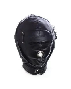 KINKgear Cagoule Sm No Sensor Noire -Sextoys boutique cagoule sm no sensor noire 1