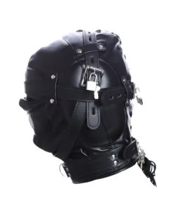 KINKgear Cagoule Sm No Sensor Noire -Sextoys boutique cagoule sm no sensor noire 2