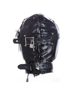 KINKgear Cagoule Sm No Sensor Noire -Sextoys boutique cagoule sm no sensor noire 3