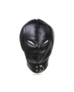 Generique Cagoule Thicker Ear Simili Noir 8 Generique Cagoule Thicker Ear Simili Noir -Sextoys boutique cagoule thicker ear simili noir 2