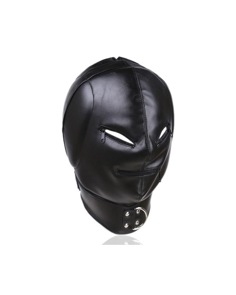 Generique Cagoule Thicker Ear Simili Noir 1 Generique Cagoule Thicker Ear Simili Noir