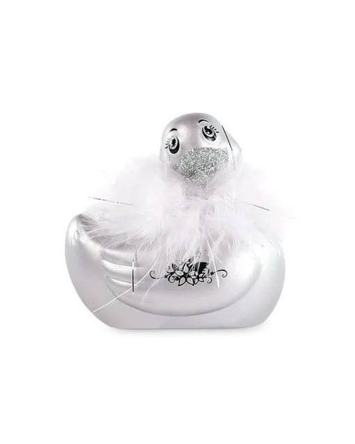 Big Teaze Toys Canard Vibrant Paris - Argenté -Sextoys boutique canard vibrant paris argente