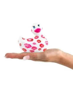 Big Teaze Toys Canard Vibrant Romance - Blanc -Sextoys boutique canard vibrant romance blanc 2