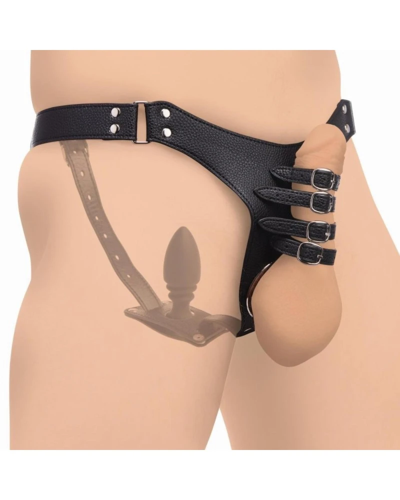 Ceinture De Chasteté Avec Plug Strict Male 8.5 X 3.3cm 2 Ceinture De Chasteté Avec Plug Strict Male 8.5 X 3.3cm – Image 2