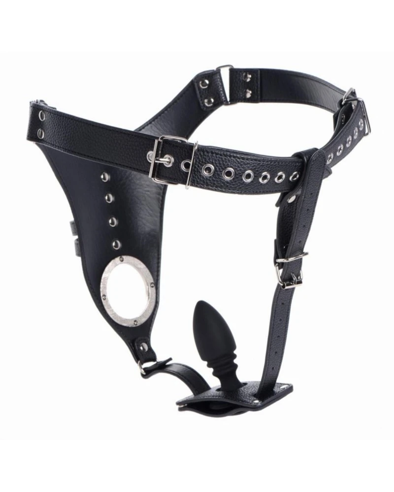 Ceinture De Chasteté Avec Plug Strict Male 8.5 X 3.3cm 1 Ceinture De Chasteté Avec Plug Strict Male 8.5 X 3.3cm