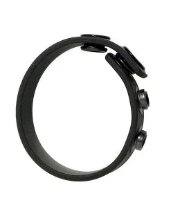 Boneyard Cock Strap En Silicone Noir