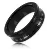 Stainless Steel Cockring Belowed Noir 15mm Taille 50 Mm