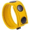 The Red Cockring En Cuir Cocky Jaune