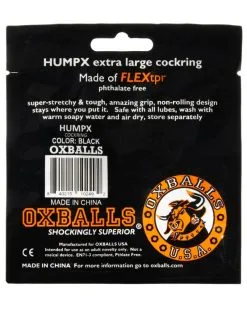 Oxballs Cockring Humpx Noir -Sextoys boutique cockring humpx noir 3