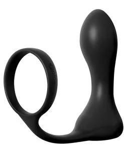 Anal Fantasy Cockring Plug Vibrant Ass-Gasm Pro 9 X 3.3cm