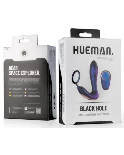 HUEMAN. Cockring + Plug Vibrant Black Hole Hueman 11 X 3.3cm 7 HUEMAN. Cockring + Plug Vibrant Black Hole Hueman 11 X 3.3cm -Sextoys boutique cockring plug vibrant black hole hueman 11 x 33cm 1