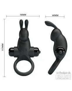 Cockring Rabbit Pretty Love 10 Vibrations -Sextoys boutique cockring rabbit pretty love 10 vibrations 5