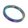 Triune Cockring Rainbow Metal 8mm Taille 45 Mm