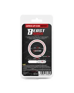 Beast Rings Cockring Silicone Beast Ring 36mm Noir-Jaune -Sextoys boutique cockring silicone beast ring 36mm noir jaune 4