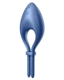 Cockring Vibrant Connecté Bullseye Satisfyer Bleu -Sextoys boutique cockring vibrant connecte bullseye satisfyer bleu 3